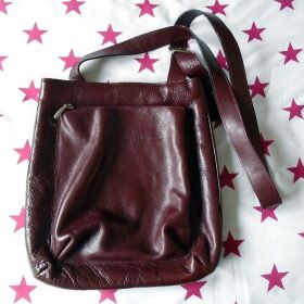 Monarchy bőr női bordó retikül