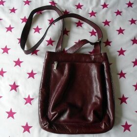 Monarchy bőr női bordó retikül