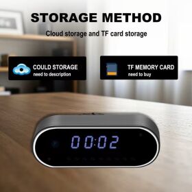 Asztali órába rejtett kamera 