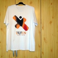 Burn bézs póló XL,új