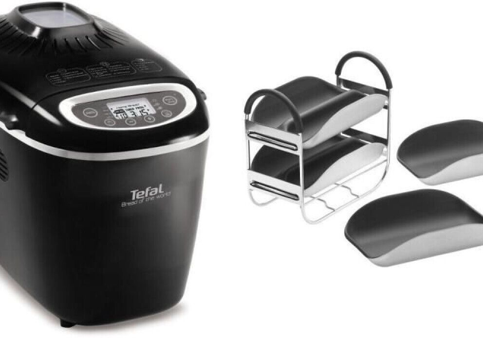 Tefal kenyérsütő fekete,új